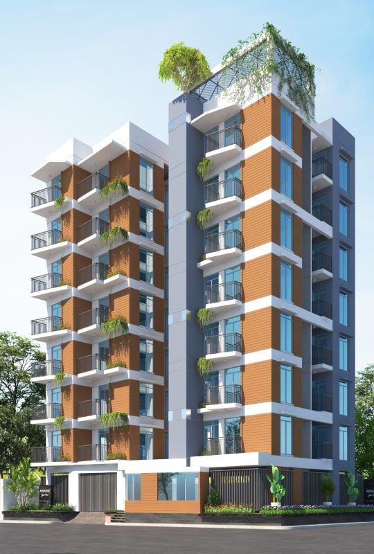 assure lake view exterior view Aftab Nagar