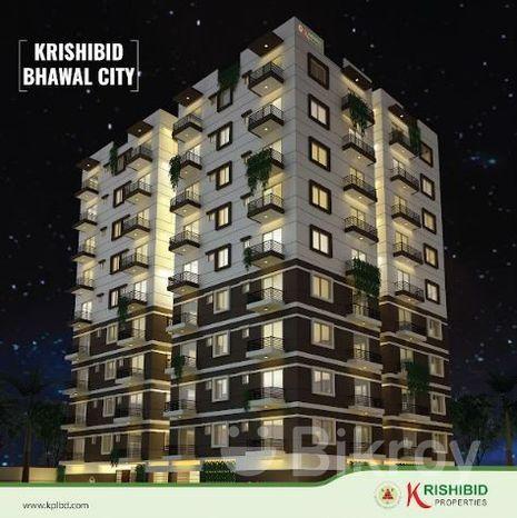 গাজীপুর লোকেশনে Krishibid Bhawal City প্রজেক্ট