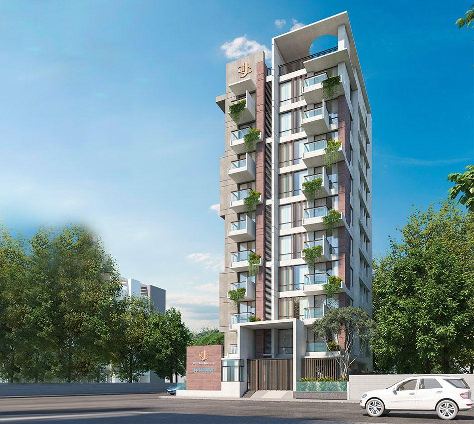 jbs himawari exterior view 1 Basundhara R/A