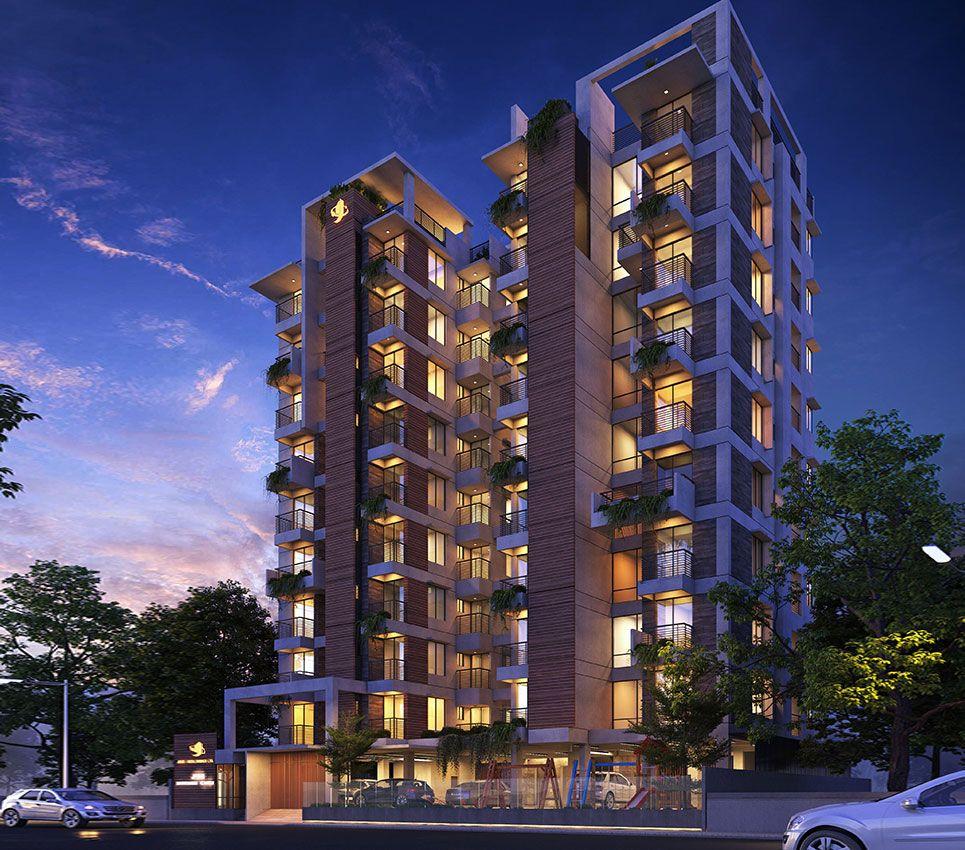 jbs sheikh castle exterior view Basundhara R/A