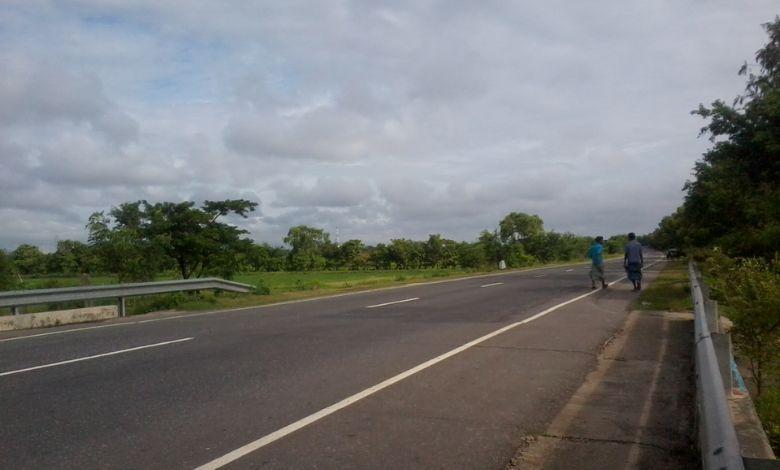 port connecting road Image