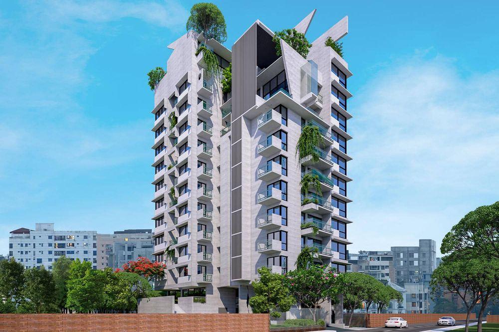 anwar landmark whistling wood exterior view বনানী