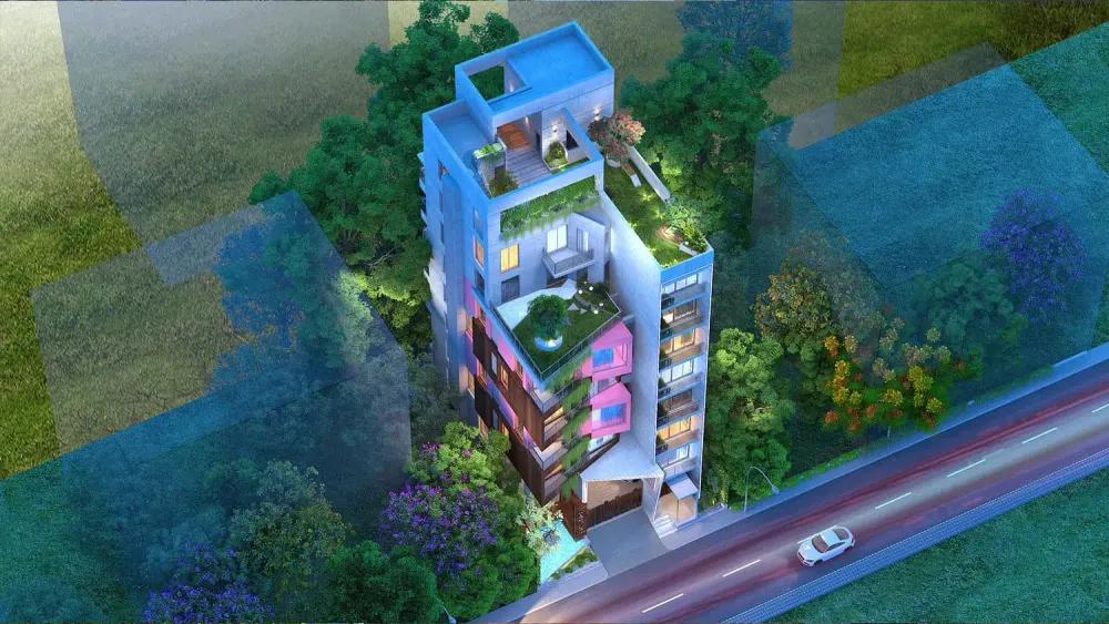 rooftop Basundhara R/A