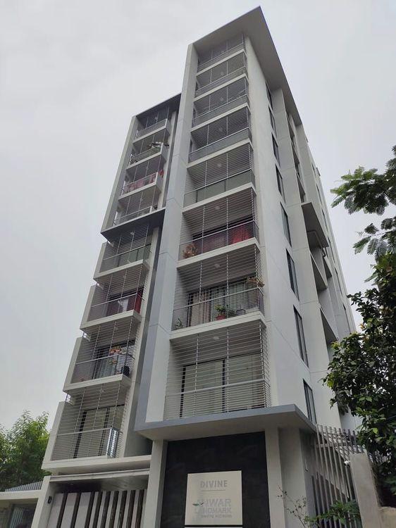anwar landmark divine apartment's left side view Mirpur
