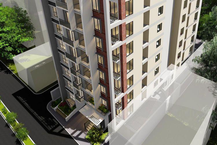 anwar landmark radiance apartment's downward view Jatrabari