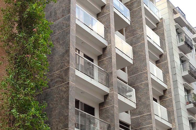 anwar landmark zahid cottage apartment's right side view মিরপুর ডিওএইচএস