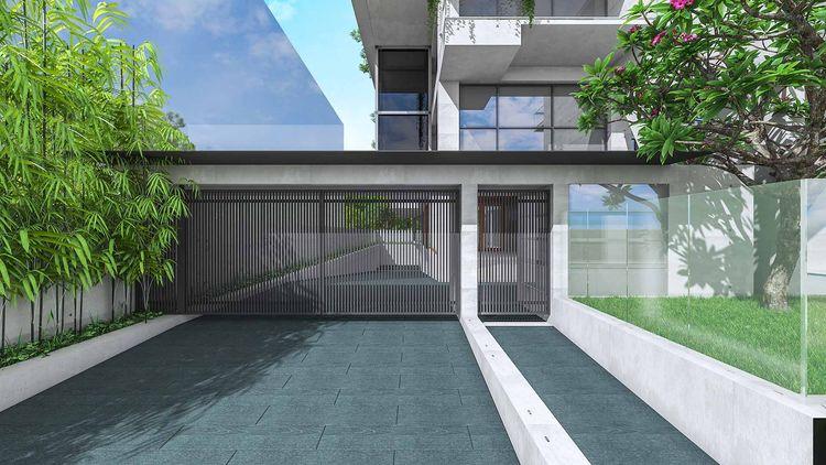 apartment front view Aftab Nagar