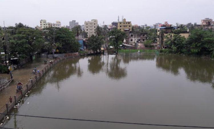 bahaddarhat pond area Image