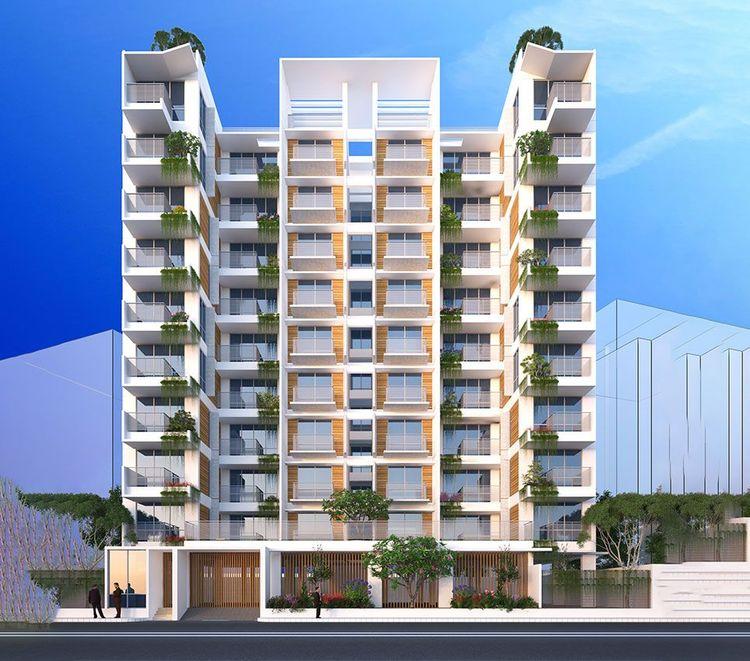 jbs freesia exterior view Basundhara R/A