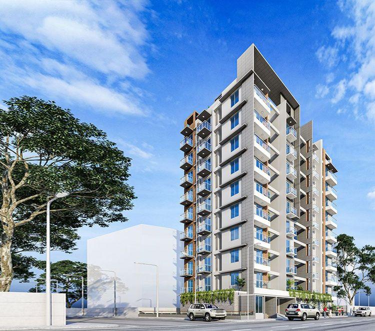 jbs khan palace right side view Basundhara R/A