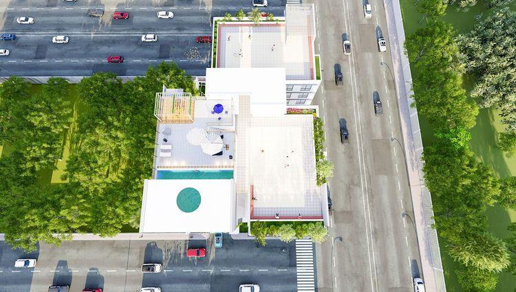 jbs mikado roof top view বসুন্ধরা আবাসিক এলাকা