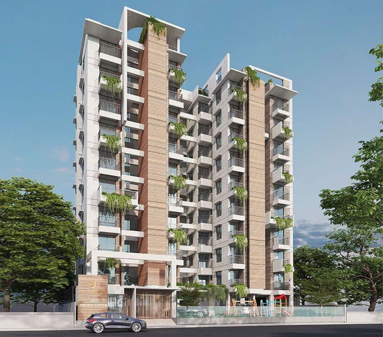 jbs sheikh castle exterior day light view Basundhara R/A