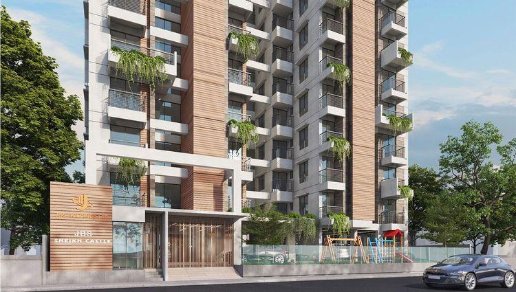 jbs sheikh castle front view Basundhara R/A