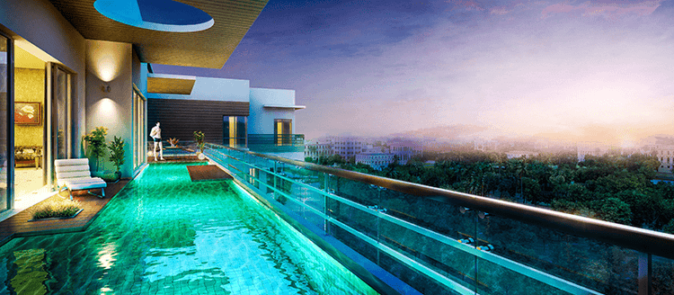 rupayan sky villa pent house apartment Uttara