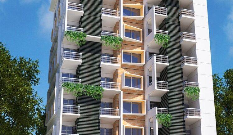 secure islam view apartment's right side view জামালখান