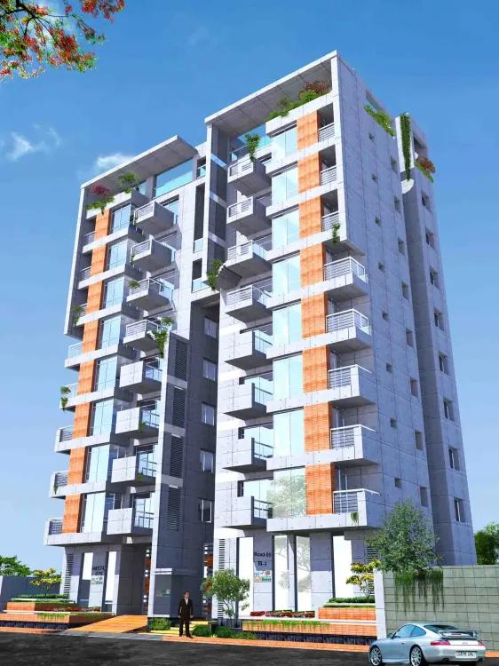 tm south breeze exterior view Basundhara R/A