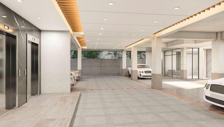 jbs emica apartment's parking view Basundhara R/A