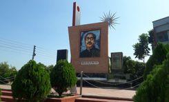 bangabandhu mural in laksimipur mor Laksimipur