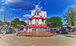 shatmatha gol chottor সাতমাথা চত্বর